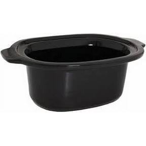 6.5 Quart Ceramic Replacement Insert (SS-990903) Compatible with Crock-Pot Models SD700450/9J, SD700450/AL, SD700450/ALA, SD700450/C4A, SD700550/9J & SD700550/ALA  Black Crock Only
