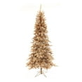 thumbnail image 1 of Perfect Holiday 6.5 Ft Rose Gold Christmas Tree with Metal Stand, 624 Tips, Dia 38", 1 of 4