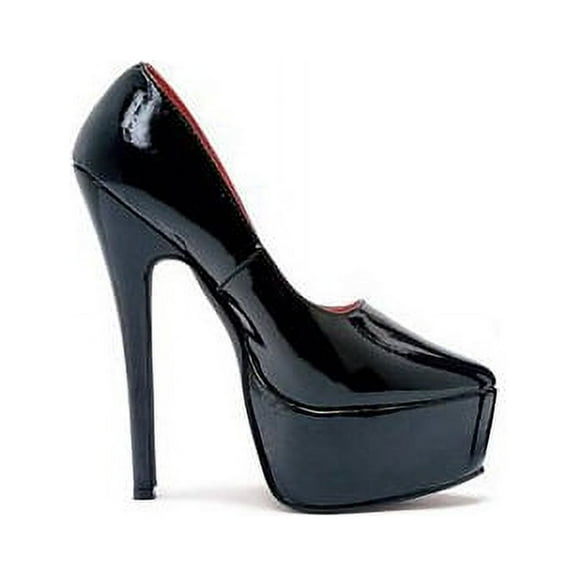 6.5" Stiletto Spice Pump 652-Prince Ellie Shoes Black