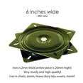 thumbnail image 1 of 6" Swivel Plate Turntable Full Ball Bearing for stools, chairs, displays, 1 of 5