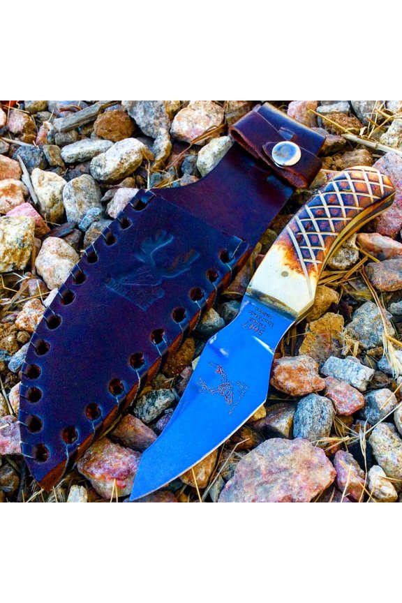 6.5' The Bone Edge Hand Made Tactical Survival Sharp Knife Sharp Blade Full Tang