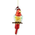 thumbnail image 1 of 6.5" Tropical Bird Glass Christmas Ornament, 1 of 6