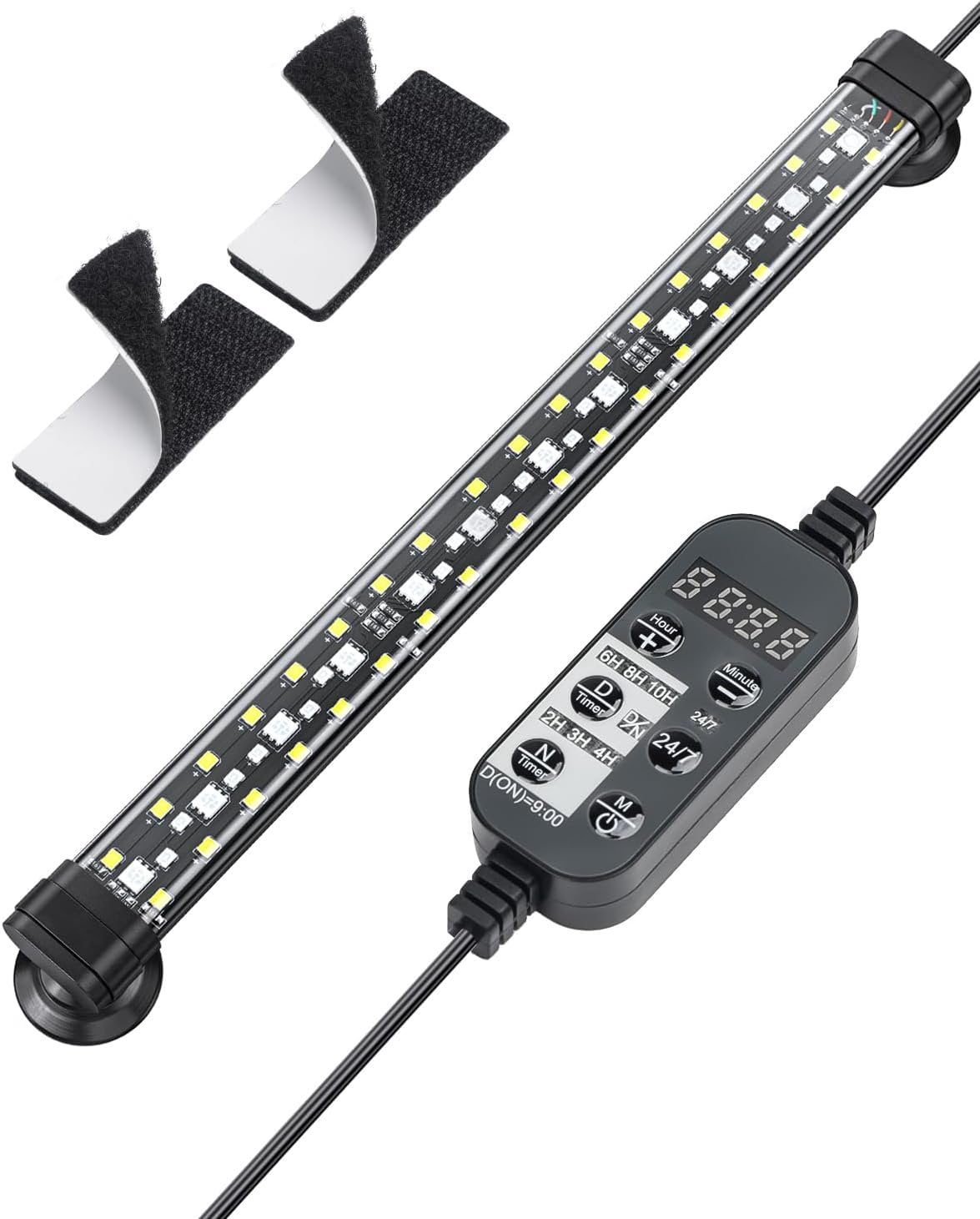 6.5 W Aquarium LED Light 12 Inch 24/7 Fish Light with Full IPX8 Lights ...