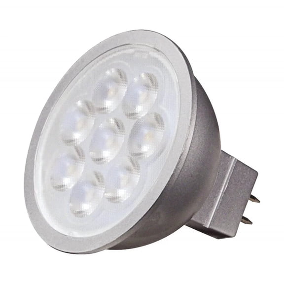 6.5 Watt - MR16 LED - 2700K - GU5.3 base - 25 deg. Beam Angle - 12 Volt - 12-Pack