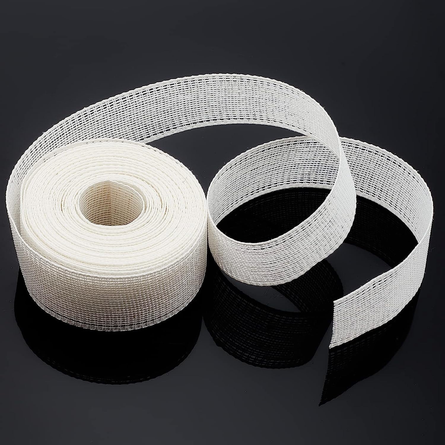 6.5 Yard Horsehair Braid Trim White Polyester Boning Trim 1.2