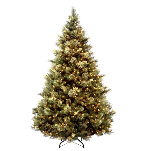 6.5 ft. Carolina Pine Tree with Clear Lights