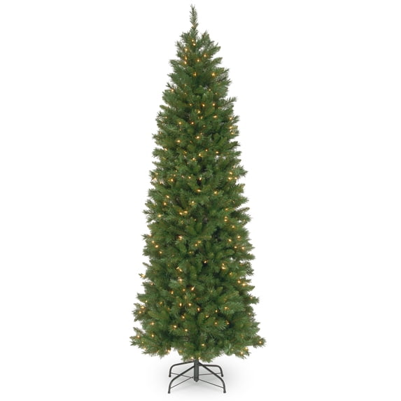 National Tree Company 6.5 ft. Pennington Fir Pencil Tree with Clear Lights