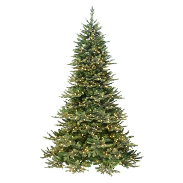 6.5 ft Pre-lit Royal Majestic Douglas Fir Downswept Tree 500 Clear ...