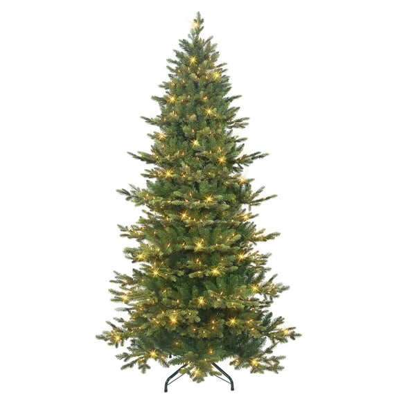 6.5 ft Pre-lit Slim Royal Majestic Douglas Downswept Tree 350 Clear Incandescent Lights