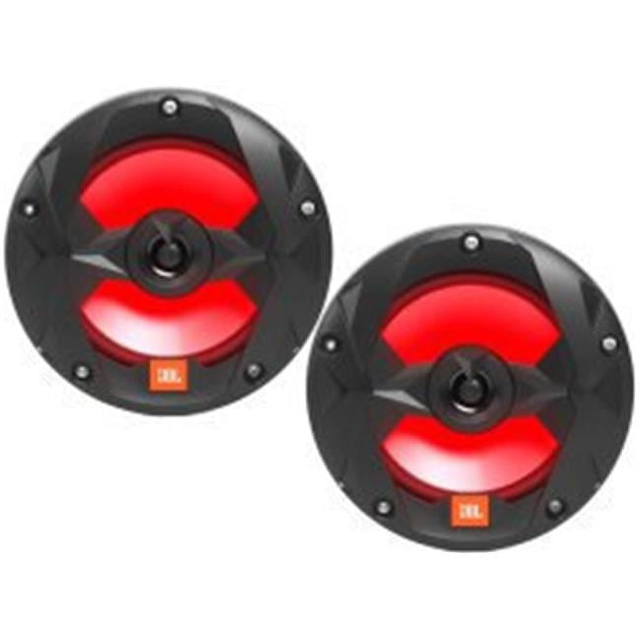 Guzare GS-069C RGB スピーカー 6.5インチ 6.5 in. 225W Coaxial Marine Speaker - RGB Illuminated Black Grill