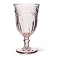 thumbnail image 1 of 6.5 in. Flower Wine Glass, Pink, 1 of 1