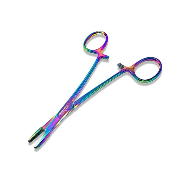 6.5 in. Multi Color Needle Holder Driver - Hegar Olsen - Rainbow