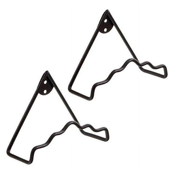 6.5 in. Plate Wall Hanger, Medium - Pack of 2