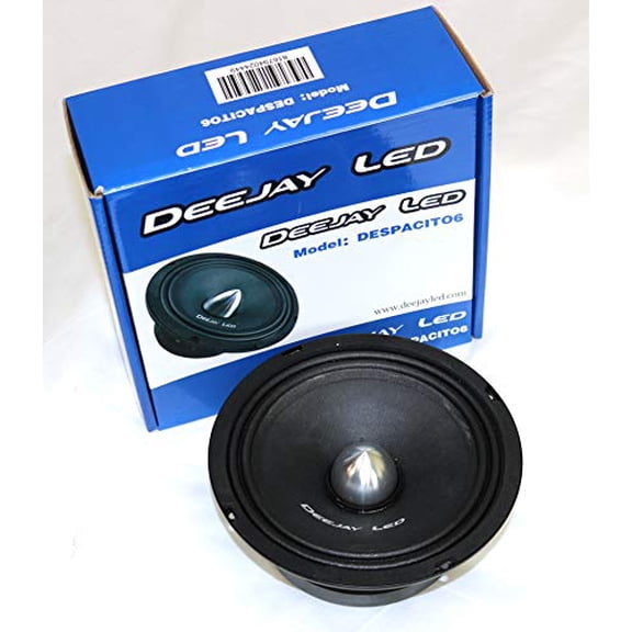 Deejayled DESPACITO6 6-in Speaker To Update