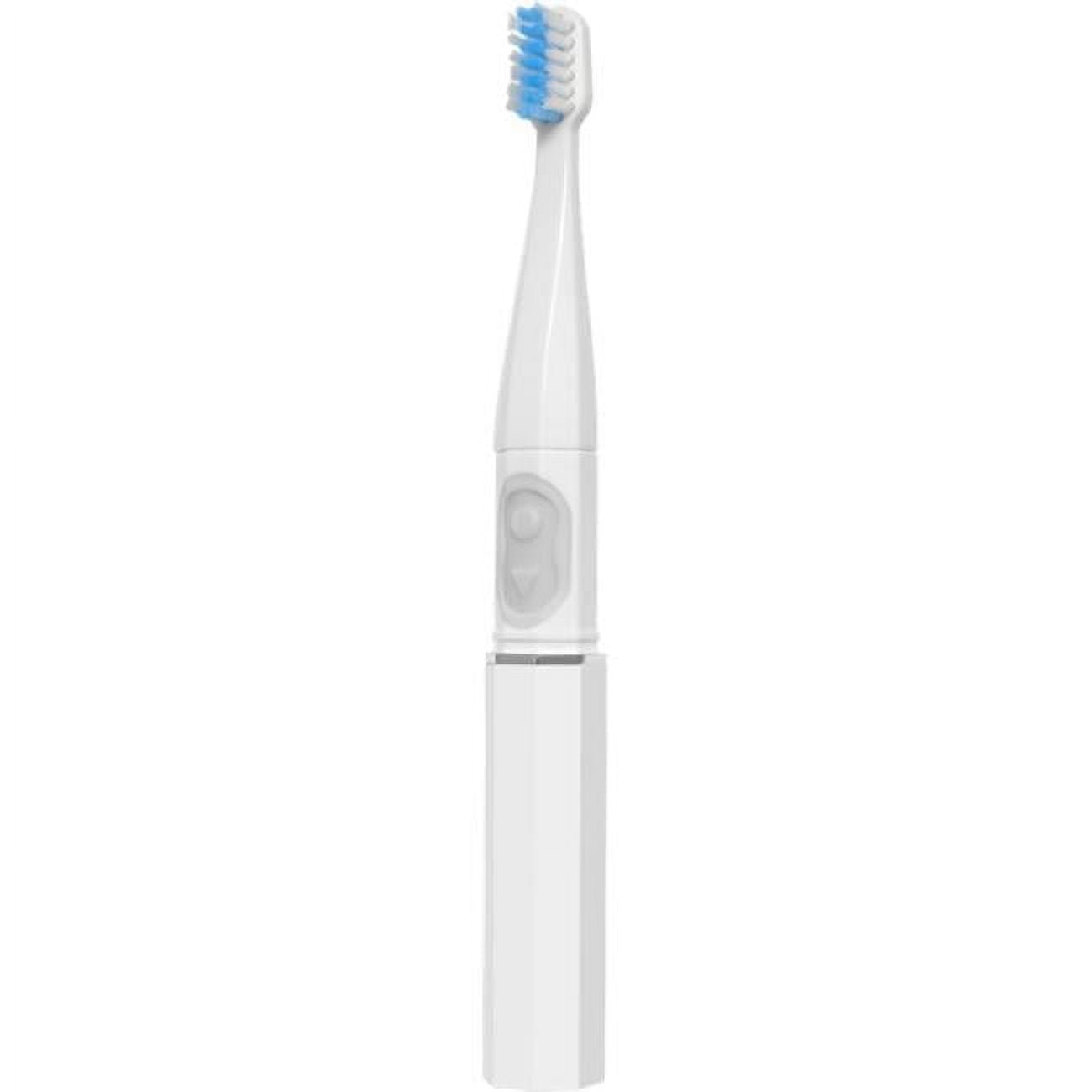 6.5 in. Z Sonic Mini Electric Toothbrushes, White Pack of 60