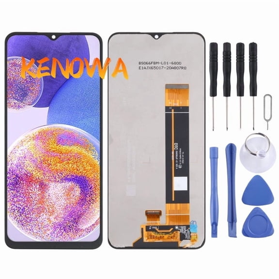 6.5 inch A23 Display with Frame, for Samsung A23 A235 A235F A235F/DS Lcd Display Touch Screen Digitizer Replacement