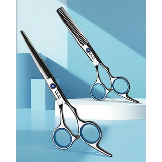 Stainless Steel Hair Cutting Scissors Thinning Shears Professional Salon Barber Haircut Scissors Family Use for Man Woman Adults Kids