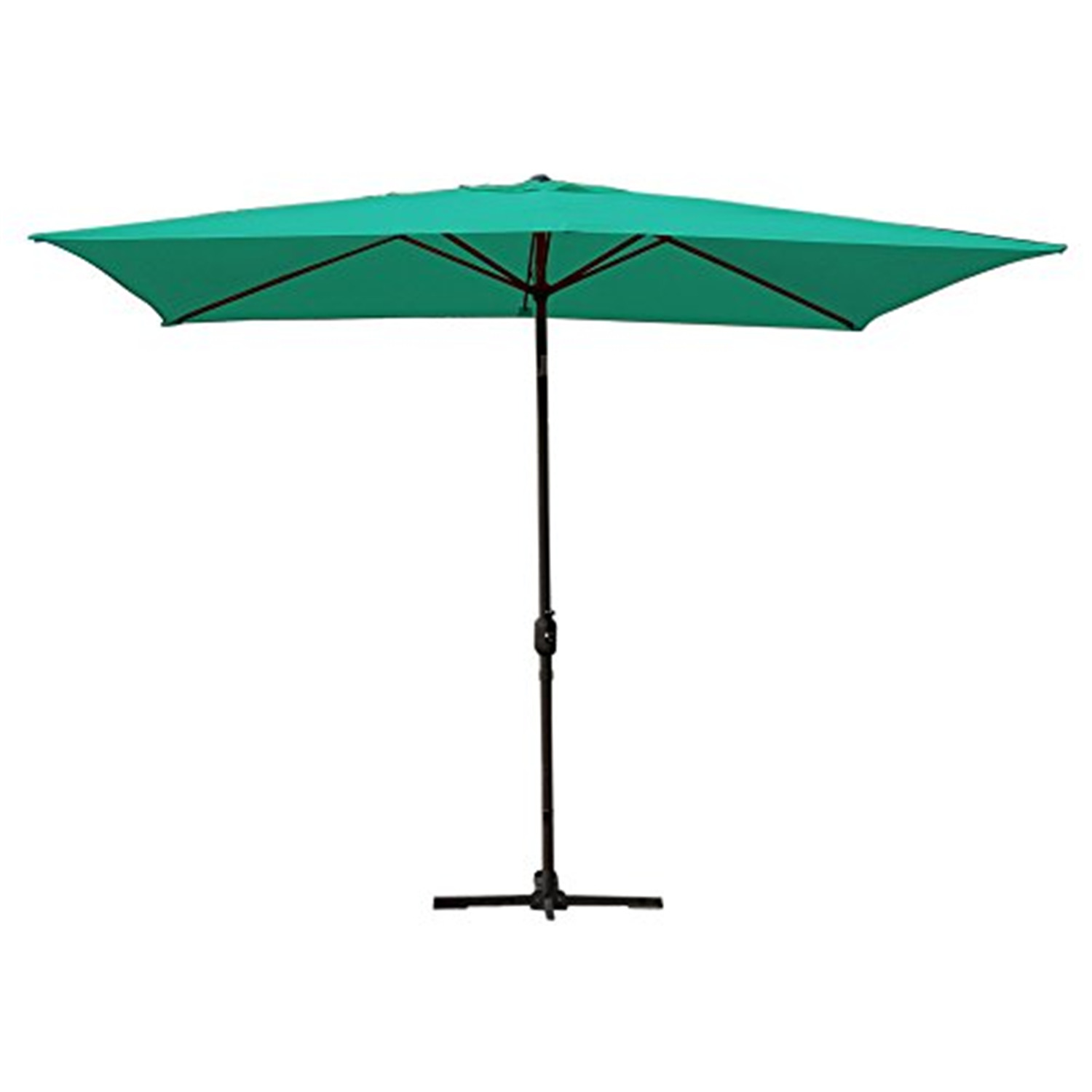 eco 6.5 x 10 aluminum patio market umbrella PURPLE LEAF 6.5' 6.5' Square Tilt Beige 8 Ribs Pool coated finish 6.5' x 10' Aluminum Patio
