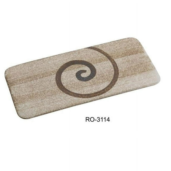 6.5 x 14 in. Rockeye Rectangular Display Two-Tone China Plate - Pack of 12