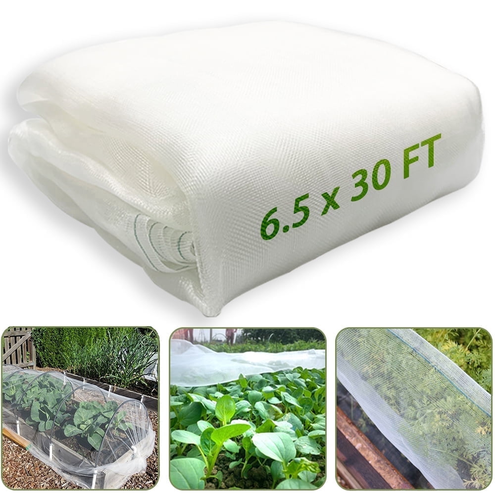 Chaowish Garden Mesh Netting 6.5' x 30' Anti-Pest Netting Insect Barrier