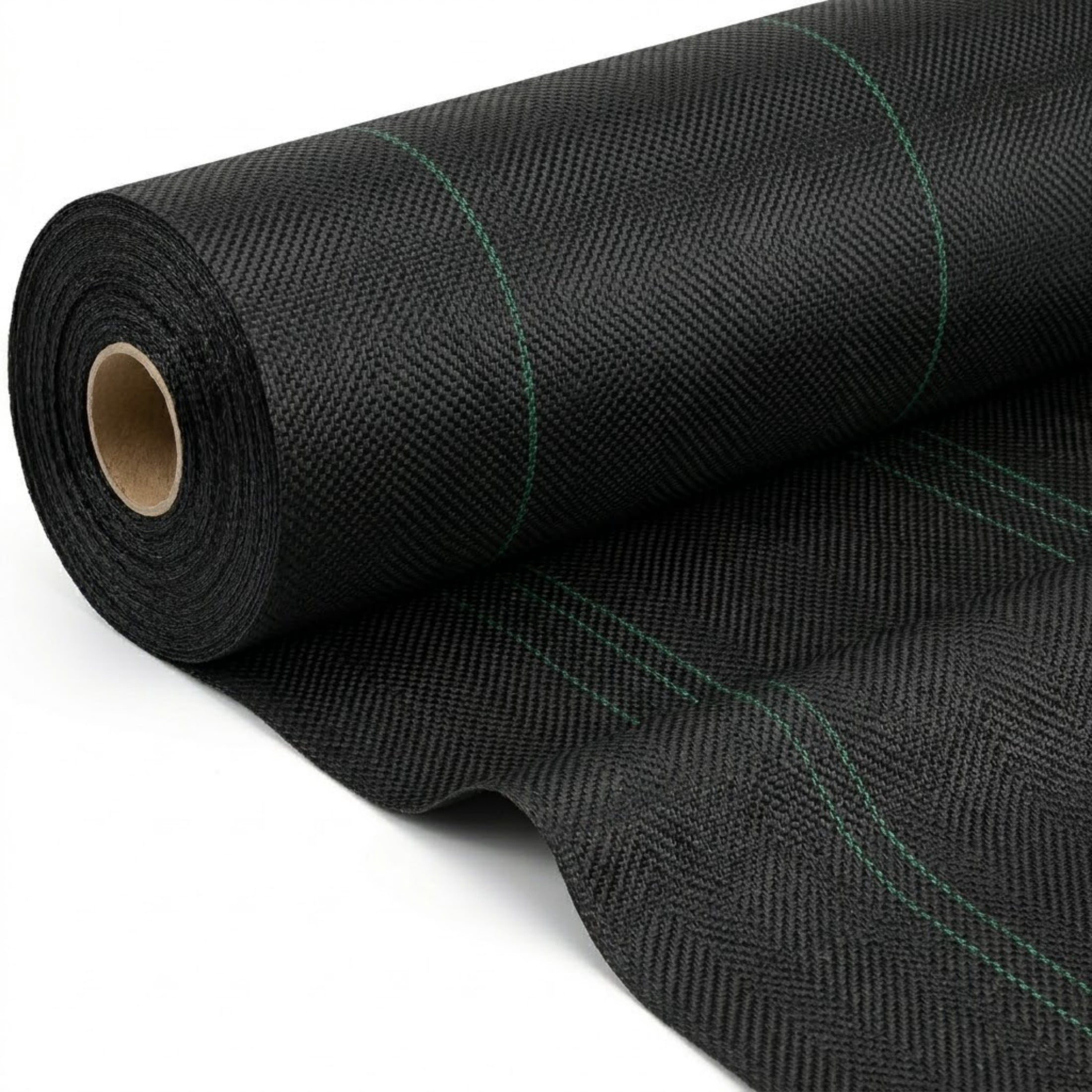 6.5 x 300 ft Weed Barrier Fabric, 3.2 Oz Heavy Duty Woven Geotextile Ground Cover for Flower Beds & Garden