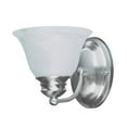 thumbnail image 1 of 6.5 x 6 in. Malaga One Light Wall Sconce, Satin Nickel, 1 of 1
