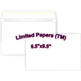 thumbnail image 1 of 6.5" x 9.5" Booklet Envelope - 24# White - Open Side - Large Envelope Series (1000), 1 of 1