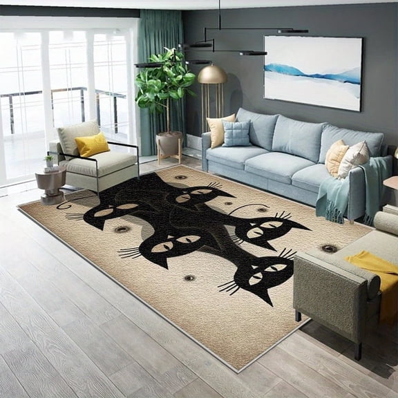 6.5'x10' Carpet Non Slip Grip Rug Pad For Carpet Area Rug For Hardwood Floors Fuzzy Area Rug Soalmost Area Rug