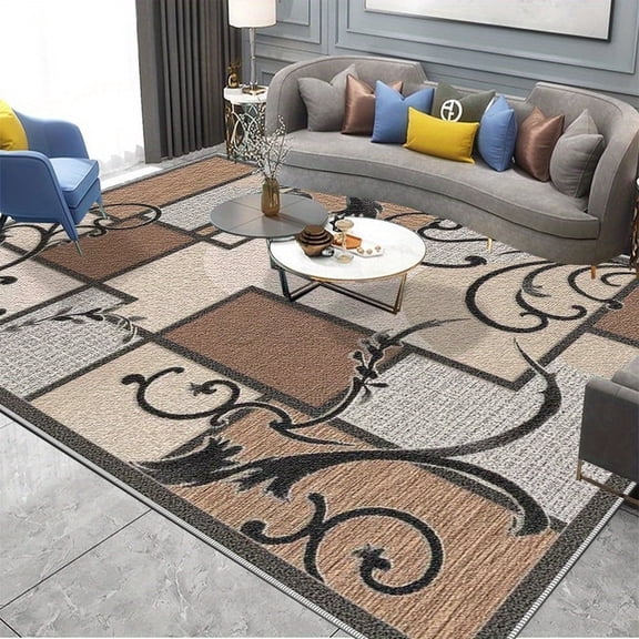 6.5'x10' Office Mat For Carpet Boho Carpet Area Rug For Office Funky Area Rug Traditional Area Rug