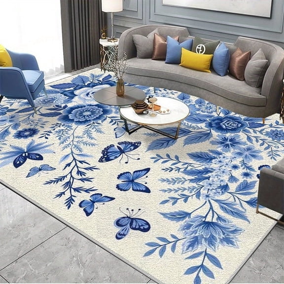 6.5'x10' Thick Carpet For Living Room Carpet Mats Non Slip Area Rug Living Room Area Rug For Living Room Modern Abstract Area Rug