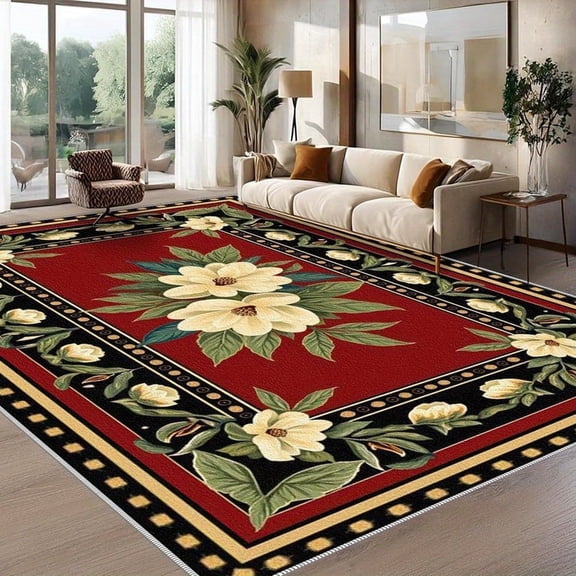 6.5'x10' carpet runner floor mat for carpet area rug for bedroom boho area rug large area rug for living room