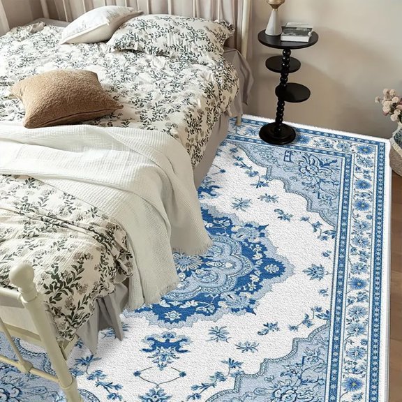 6.5'x10' small carpet carpet for dining room table area rug modern vintage area rug western area rug