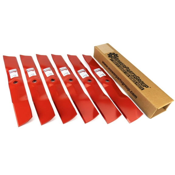 (6) 54" Mower Blades for John Deere ZTrak Z525E Z535M Z540M Replaces M143520