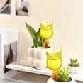 thumbnail image 1 of 6.54x2.76 Inch Automatic Plant Watering Device Bird Shape Self-Watering Spikes for Pots Indoor Plants (Yellow), 1 of 6