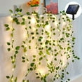 thumbnail image 1 of 6.56/16.4/32.8 FT Artificial Ivy Sunflower Rose Garlands with 20/50/100 LED String Light Fake Vines for Bedroom Decor Greenery Faux Hanging Plants Decor for Home Kitchen Garden Office Wedding Wall, 1 of 1