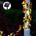 thumbnail image 1 of 6.56/16.4/32.8 FT Artificial Ivy Sunflower Rose Garlands with 20/50/100 LED String Light Fake Vines for Bedroom Decor Greenery Faux Hanging Plants Decor for Home Kitchen Garden Office Wedding Wall, 1 of 1