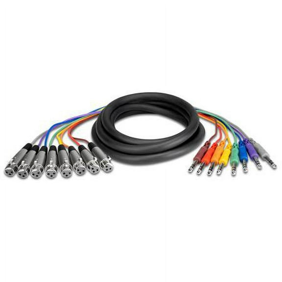 SNAKE 1/4" TRS - XLR3F 2M