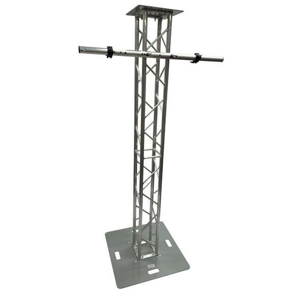6.56 FT Aluminum Plasma TV Mount Stand Stage DJ Lighting Truss Totem 8"x8" Truss