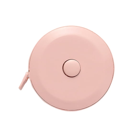 6.56 Ft Retractable Measuring Tape Body Measurement Tool Portable Sewing Tape Measure Double Sided Metric Ruler Soft Tape Measure Pink