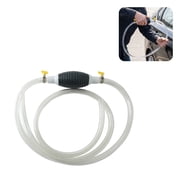 6.56 ft Multifunctional Liquid Siphon Pump, Large Diameter Manual Fluid Extractor for Gasoline, Motor Oil, Fuel, Diesel, Water, Fish Tank, Aquarium, Home Use