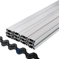 thumbnail image 1 of 6.56 ft. Spring Lock & U-Channel Bundle for Greenhouse - Pack of 30, 1 of 1