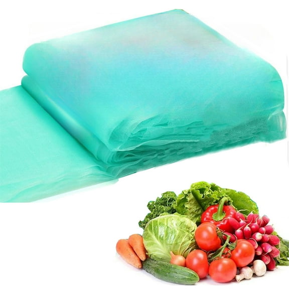 6.56 x 9.84ft Garden Mesh Netting,Bexikou Ultra Fine Mesh Protection Netting Plant Covers,Greenhouse Raised Bed Screen Barrier Net for Vegetable Fruits Flowers Trees Crops, Green