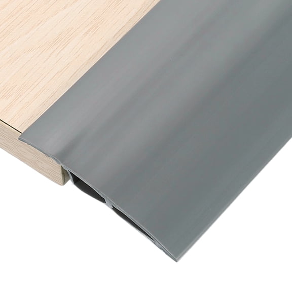 6.56Ft x 2.8" x 0.91" Floor Transition Strip, Self Adhesive Carpet Edge Strip, Gray