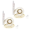 thumbnail image 1 of 6.56ft Led Strip Light, Motion Sensor LED Tape Light with Battery Operated for Closet Wardrobe Stair Under Counter Cabinet Bedroom (3000K Warm White), 1 of 8