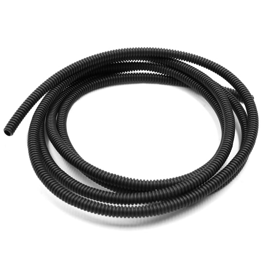 6.56ft Universal Car Flexible Tube No Pre-Split Loom Wire Conduit Sleeve Tubing