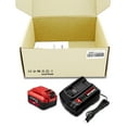 thumbnail image 1 of 6.5Ah CMCB206 20V 6.0Ah Lithium-ion Batteries and Charger Combo Kit Replacement for Craftsman 20V V20 Battery and Charger 4Ah CMCB204 9Ah CMCB209 5Ah CMCB205 CMCB104 V20 Fast Charger, 1 of 11