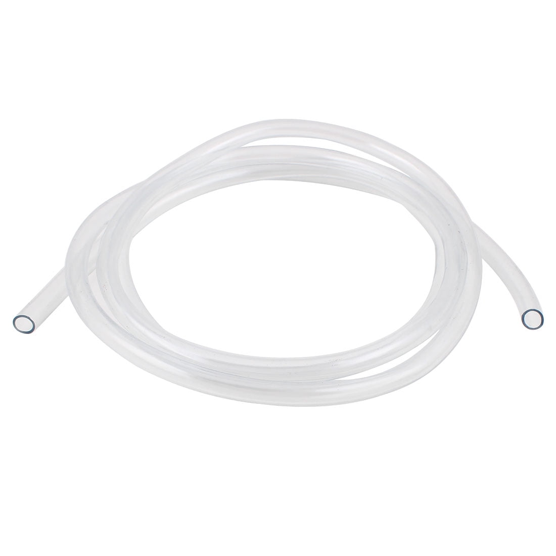 6.5FT 8mm Inner Dia Clear Plastic PVC Hose Pipe Tube for Tank Air Pump Aquarium