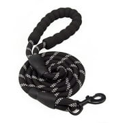 6.5FT Dog Leash with Comfortable Padded Handle and Highly Reflective Threads for Medium and Large Dogs