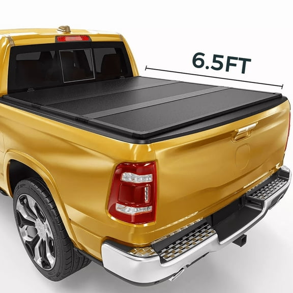 6.5FT Tri-Fold Hard Tonneau Cover For 2015-2025 Ford F-150 Long Truck Bed Cover