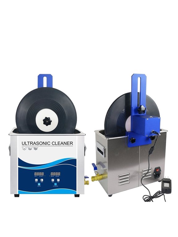 6.5L 180W Vinyl Record Ultrasonic Cleaner Five Colors Aluminum Alloy Bracket Can Lifting For Lp Album EP Discs Cleaning ,Strong Cleaning